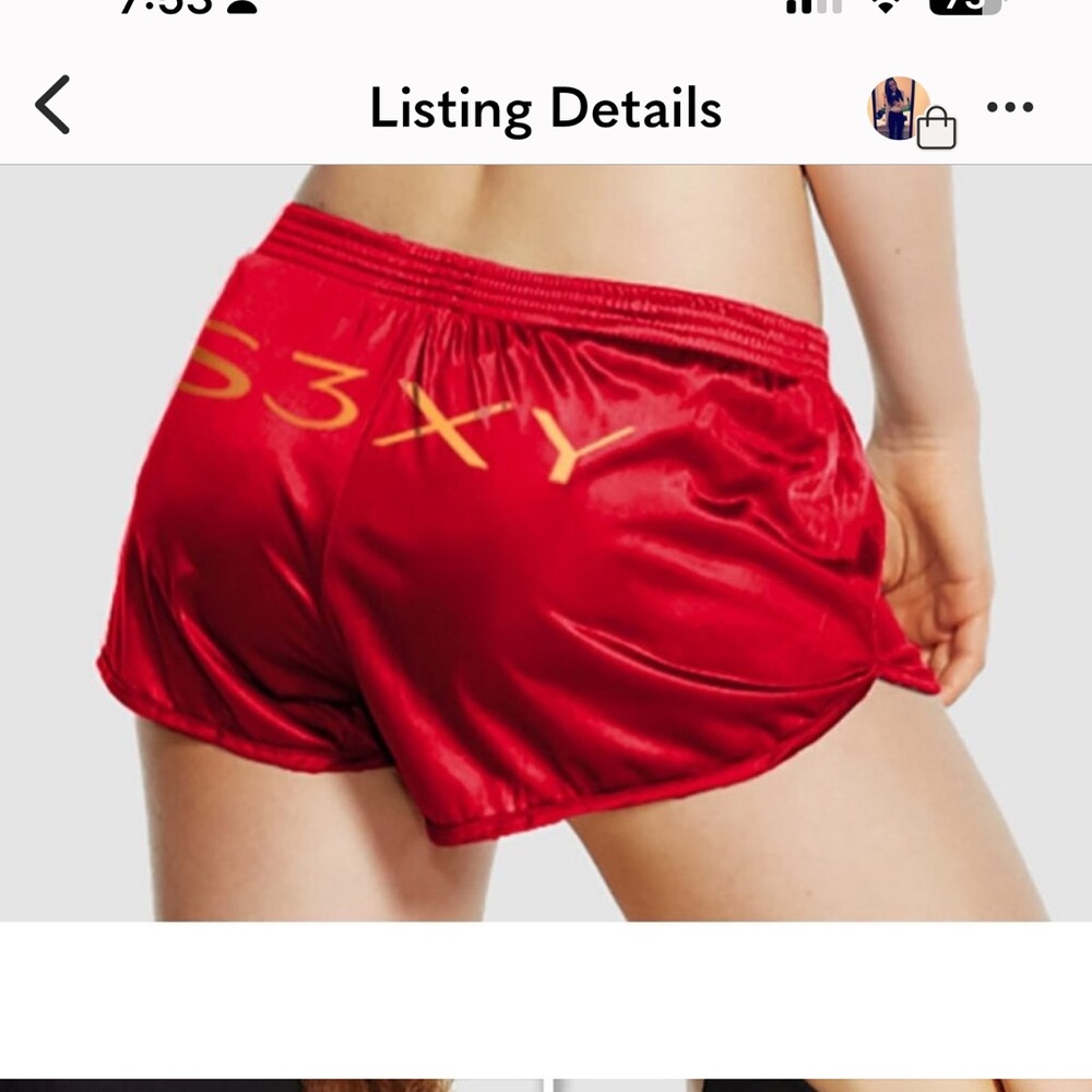 Tesla Red “S3XY” Shorts - Very Good used condition